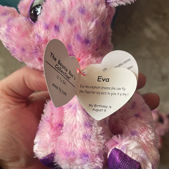 TY beanie boos Elephant - Picture 2 of 6